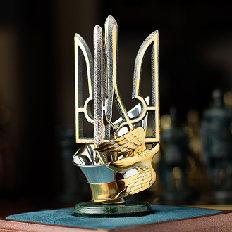 Печатка зі срібла та бронзи "Стяг незалежності" від Lobortas